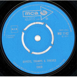 Cher Gypsys, Tramps & Thieves USED VINYL 7INCH SINGLE 45 RPM