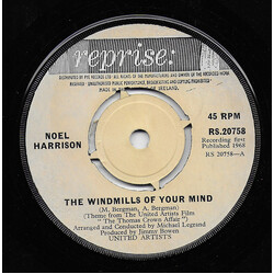 Noel Harrison The Windmills Of Your Mind USED VINYL 7INCH 45 RPM SINGLE