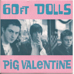 60ft Dolls Pig Valentine USED VINYL 7INCH SINGLE LIMITED EDITION NUMBERED