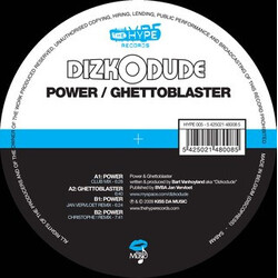 Dizkodude Power / Ghettoblaster USED VINYL 12INCH