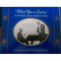 Layton And Johnstone When You're Smiling Vinyl LP USED