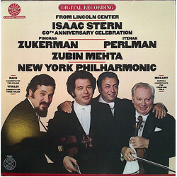 Isaac Stern / Pinchas Zukerman / Itzhak Perlman / Zubin Mehta / The New York Philharmonic Orchestra From Lincoln Center Isaac Stern 60th Anniversary C
