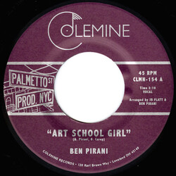 Ben Pirani Art School Girl / It's Understanding USED VINYL 7INCH 45 RPM