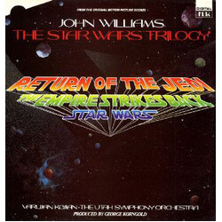 John Williams (4) / Varujan Kojian / Utah Symphony Orchestra The Star Wars Trilogy Vinyl LP USED