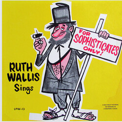 Ruth Wallis For Sophisticates Only Vinyl LP USED