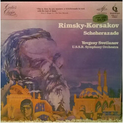 Nikolai Rimsky-Korsakov / Russian State Symphony Orchestra / Evgeni Svetlanov Scheherazade Vinyl LP USED