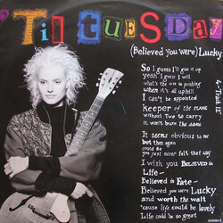 'Til Tuesday (Believed You Were) Lucky VINYL 12" USED
