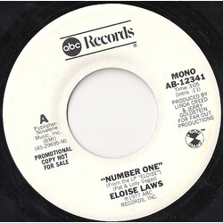Eloise Laws Number One USED VINYL 7INCH 45 RPM PROMO STEREO MONO