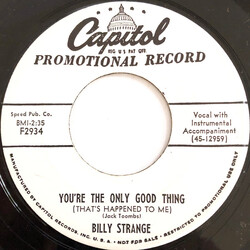 Billy Strange You're The Only Good Thing (That's Happened To Me) USED VINYL 7INCH 45 RPM PROMO