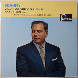 Johannes Brahms / Isaac Stern Violin Concerto In D Major Vinyl LP USED