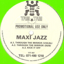 Maxi Jazz / Soul Food Cafe / Rap Conscious Through The Mirror / Standin' In My Dust USED VINYL 12INCH 33 S RPM PROMO