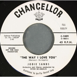 Jodie Sands The Way I Love You USED VINYL 7INCH 45 RPM PROMO