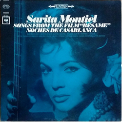 Sara Montiel Songs From The Film "Besame" Noches De Casablanca Vinyl LP USED