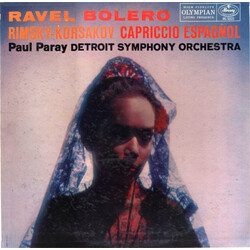 Maurice Ravel / Nikolai Rimsky-Korsakov / Paul Paray / Detroit Symphony Orchestra Bolero / Capriccio Espagnol Vinyl LP USED