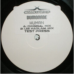 DuMonde Human USED VINYL 12INCH WHITE LABEL TEST PRESSING
