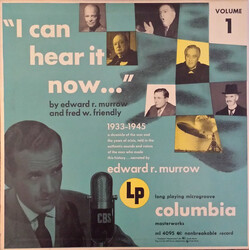 Edward R. Murrow / Fred W. Friendly "I Can Hear It Now…"  Volume 1 Vinyl LP USED