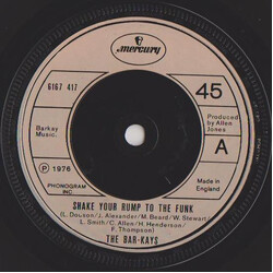 Bar-Kays Shake Your Rump To The Funk VINYL 7" USED