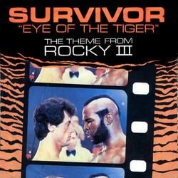 Survivor Eye Of The Tiger (The Theme From Rocky III) USED VINYL 7INCH 45 RPM SINGLE STEREO