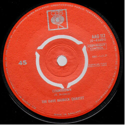 The Dave Brubeck Quartet Countdown / Eleven Four USED VINYL 7INCH 45 RPM