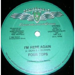 Four Tops I'm Here Again USED VINYL 12INCH