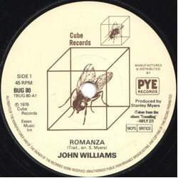 John Williams (7) Romanza USED VINYL 7INCH 45 RPM SINGLE STEREO