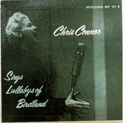 Chris Connor Sings Lullabys Of Birdland USED VINYL 7INCH EP STYRENE