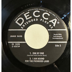 Jimmie Davis Jimmie Davis USED VINYL 7INCH 45 RPM EP