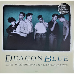 Deacon Blue When Will You (Make My Telephone Ring) USED VINYL 12INCH SINGLE