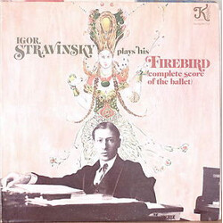 Igor Stravinsky Igor Stravinsky Plays His "Firebird" Vinyl LP USED
