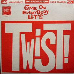 Steven Garrick And His Party Twisters Come On Everybody Let's Twist! Vinyl LP USED