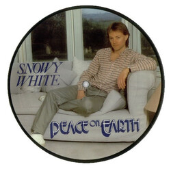 Snowy White Peace On Earth USED VINYL 7INCH 45 RPM SINGLE PICTURE DISC
