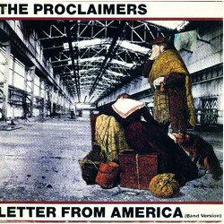The Proclaimers Letter From America (Band Version) USED VINYL 7INCH SINGLE