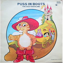 Fantasia Theatre Group Puss In Boots / The Ugly Duckling Vinyl LP USED