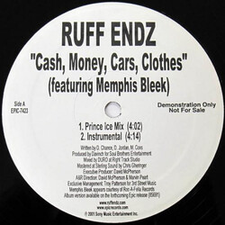 Ruff Endz Cash, Money, Cars, Clothes VINYL 12" USED