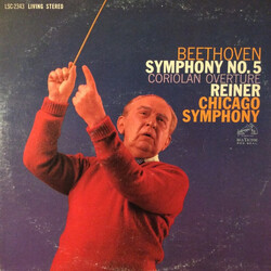 Ludwig van Beethoven / Fritz Reiner / The Chicago Symphony Orchestra Symphony No. 5, In C Minor, Op. 67 / Coriolan Overture, Op. 62 Vinyl LP USED