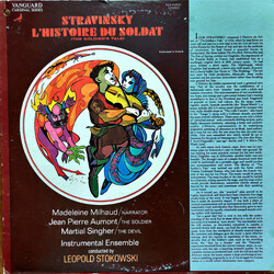 Igor Stravinsky / Madeleine Milhaud / Jean-Pierre Aumont / Martial Singher / Leopold Stokowski L'Histoire Du Soldat = The Soldier's Tale Vinyl LP USED
