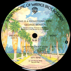 George Benson On Broadway VINYL 12" USED