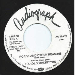 Harold MacIntyre Roads And Others Reasons USED VINYL 7INCH 45 RPM