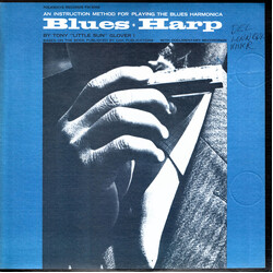 Tony Glover Blues-Harp (An Instruction Method For Playing The Blues Harmonica) Vinyl LP USED