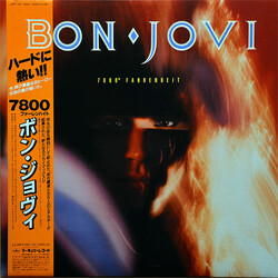 Bon Jovi / Bon Jovi 7800° Fahrenheit = 7800 ファーレンハイト Vinyl LP USED