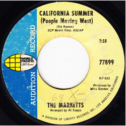 The Marketts California Summer / Groovin' Time USED VINYL 7INCH 45 RPM PROMO