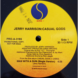 Jerry Harrison: Casual Gods Man With A Gun Vinyl 12" USED