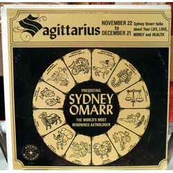 Sydney Omarr Sagittarius: November 22 to December 21 Vinyl LP USED