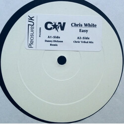 Chris White (11) Easy USED VINYL 12INCH WHITE LABEL SINGLE SIDED