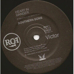 Southern Sons (2) Heart In Danger USED VINYL 7INCH 45 RPM SINGLE