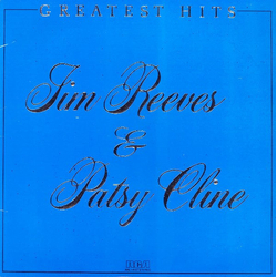 Jim Reeves / Patsy Cline Greatest Hits Vinyl LP USED