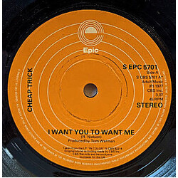 Cheap Trick I Want You To Want Me / Oh Boy (Instrumental Version) USED VINYL 7INCH SINGLE