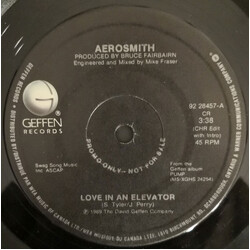 Aerosmith Love In An Elevator USED VINYL 7INCH SINGLE