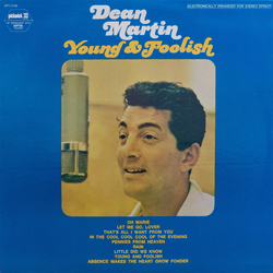 Dean Martin Young & Foolish Vinyl LP USED