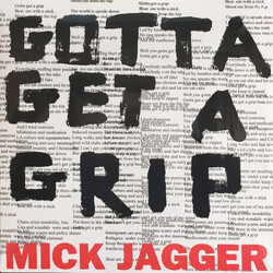 Mick Jagger Gotta Get A Grip / England Lost USED VINYL 12INCH 45 RPM SINGLE